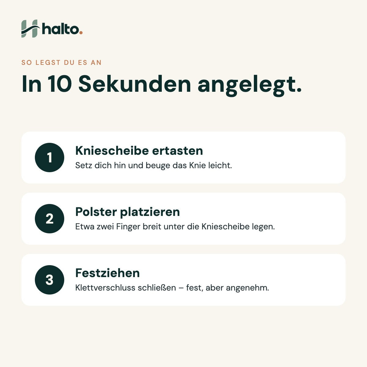 So legst du das Band an